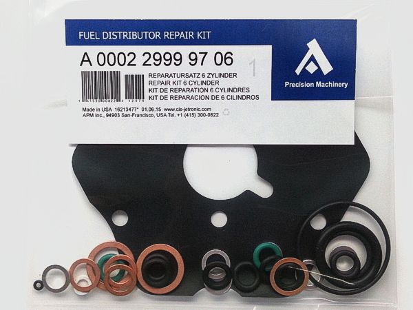 Repair kit for a six cylinder alloy Bosch KE-Jetronic Fuel Distributor